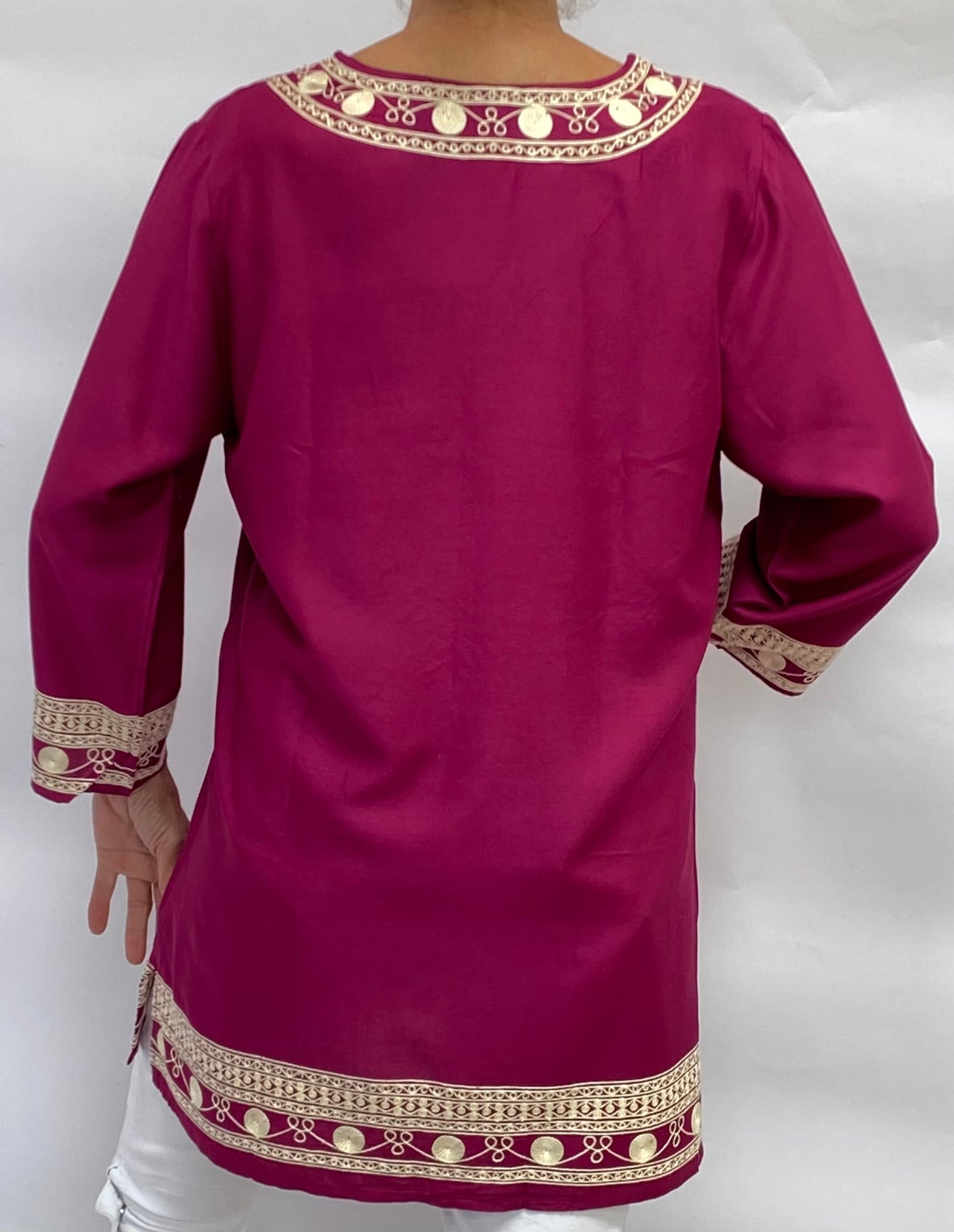 purple tunic top | Kuti top