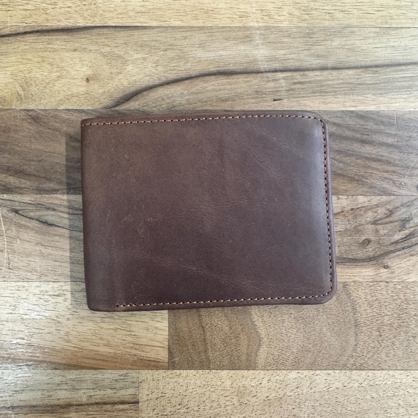 Mens Leather Wallet | Slim Leather Wallet | Bi-Fold Wallet | Leather Card Wallet | Brown Leather Wallet | Gift for Him | Groomsman Gift