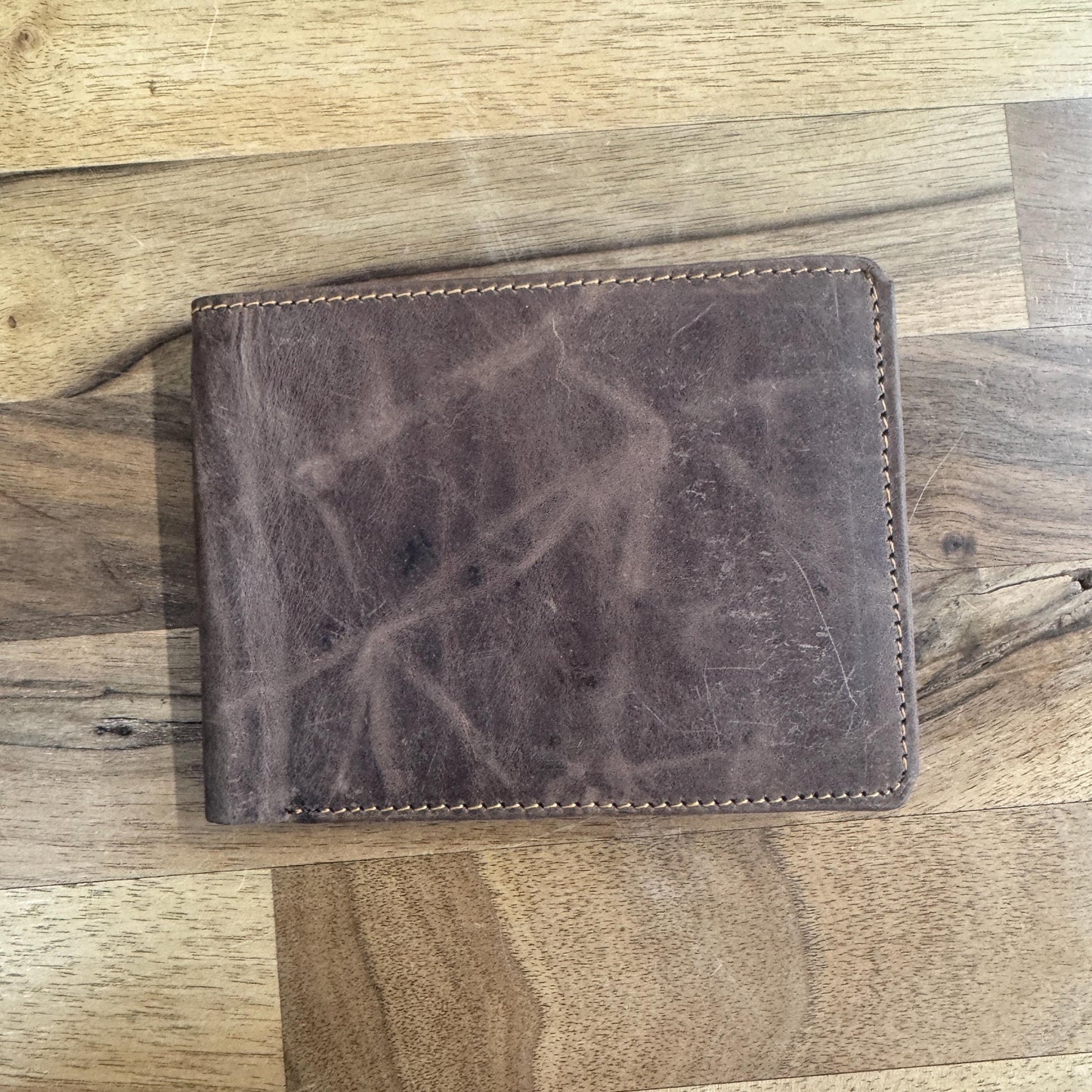 Mens Leather Wallet | Slim Leather Wallet | Bi-Fold Wallet | Leather Card Wallet | Brown Leather Wallet | Gift for Him | Groomsman Gift