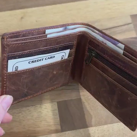 Mens Leather Wallet