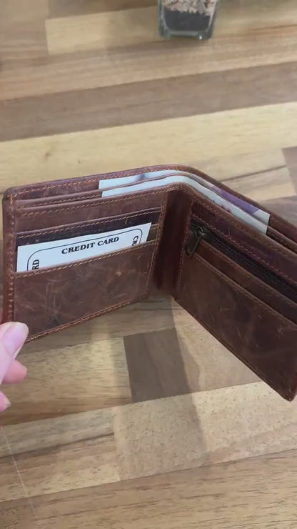 Mens Leather Wallet