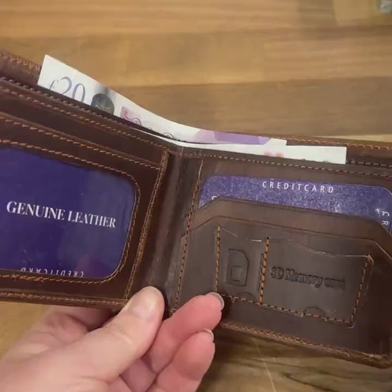 Mens Leather Wallet