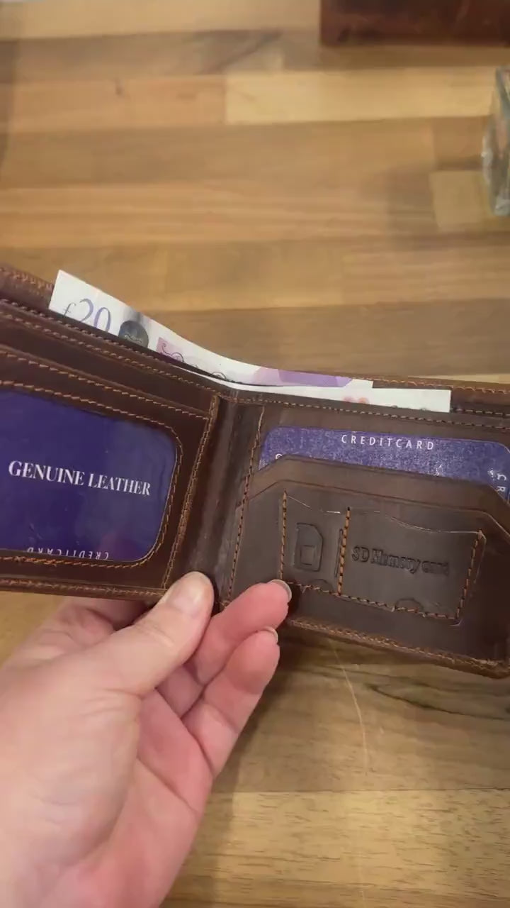 Mens Leather Wallet