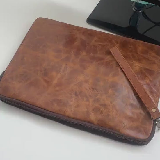 Leather Laptop Sleeve