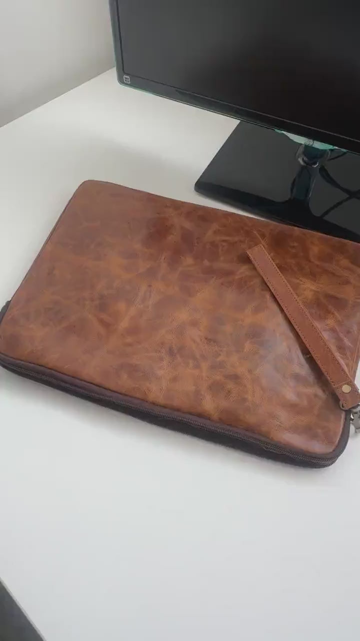 Leather Laptop Sleeve